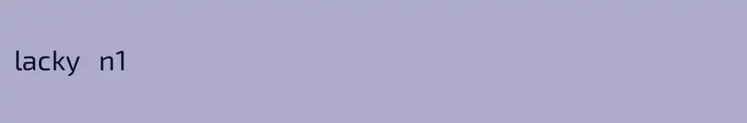 lacky   n1